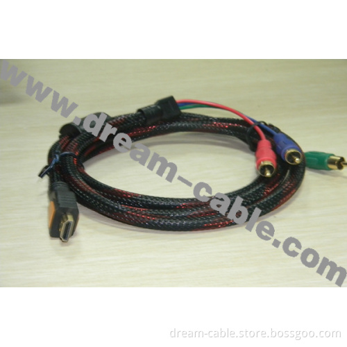 HDMI to 3 RCA Conversion Cable (YTX34)